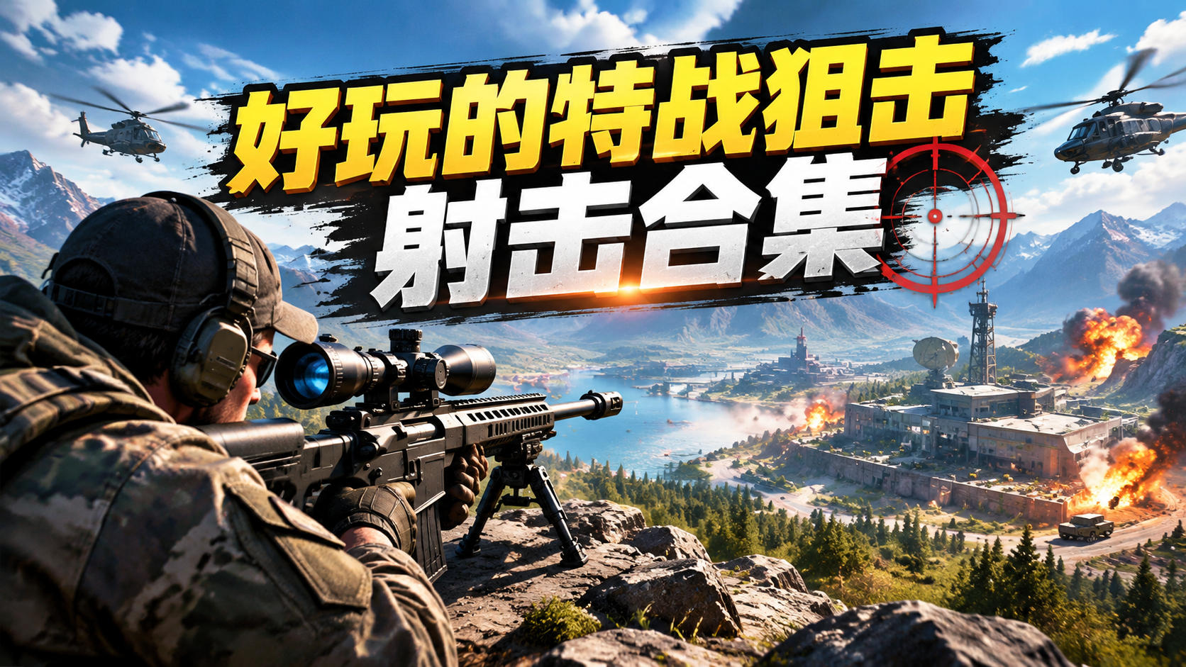 好玩的特战狙击射击合集