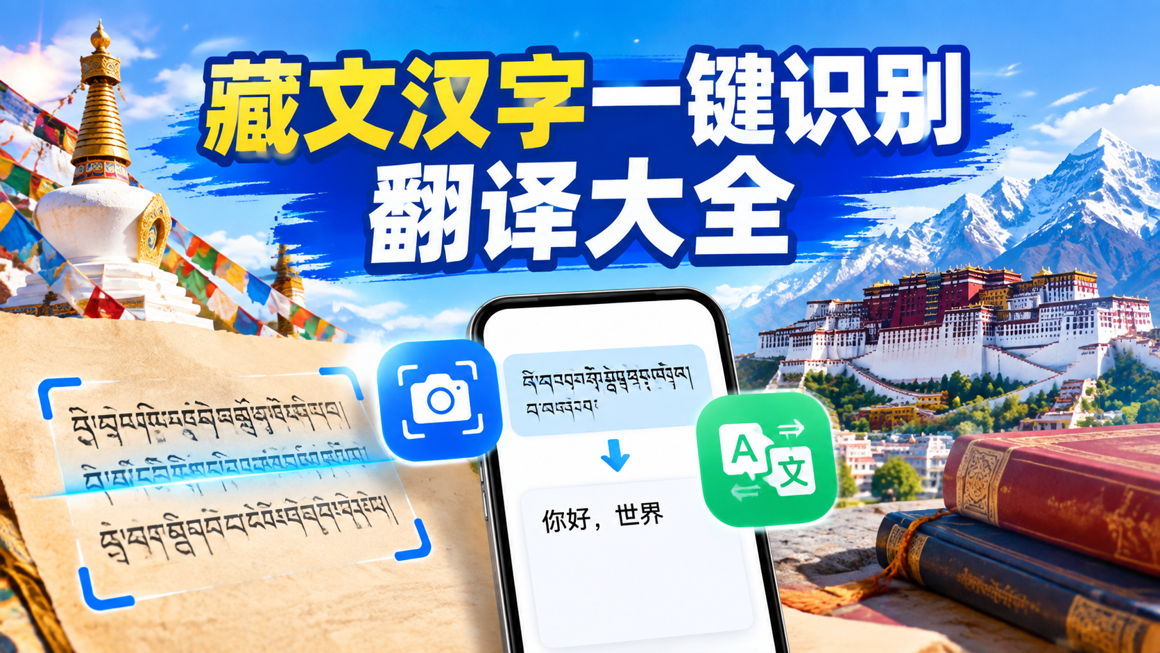 藏文汉字一键识别翻译大全