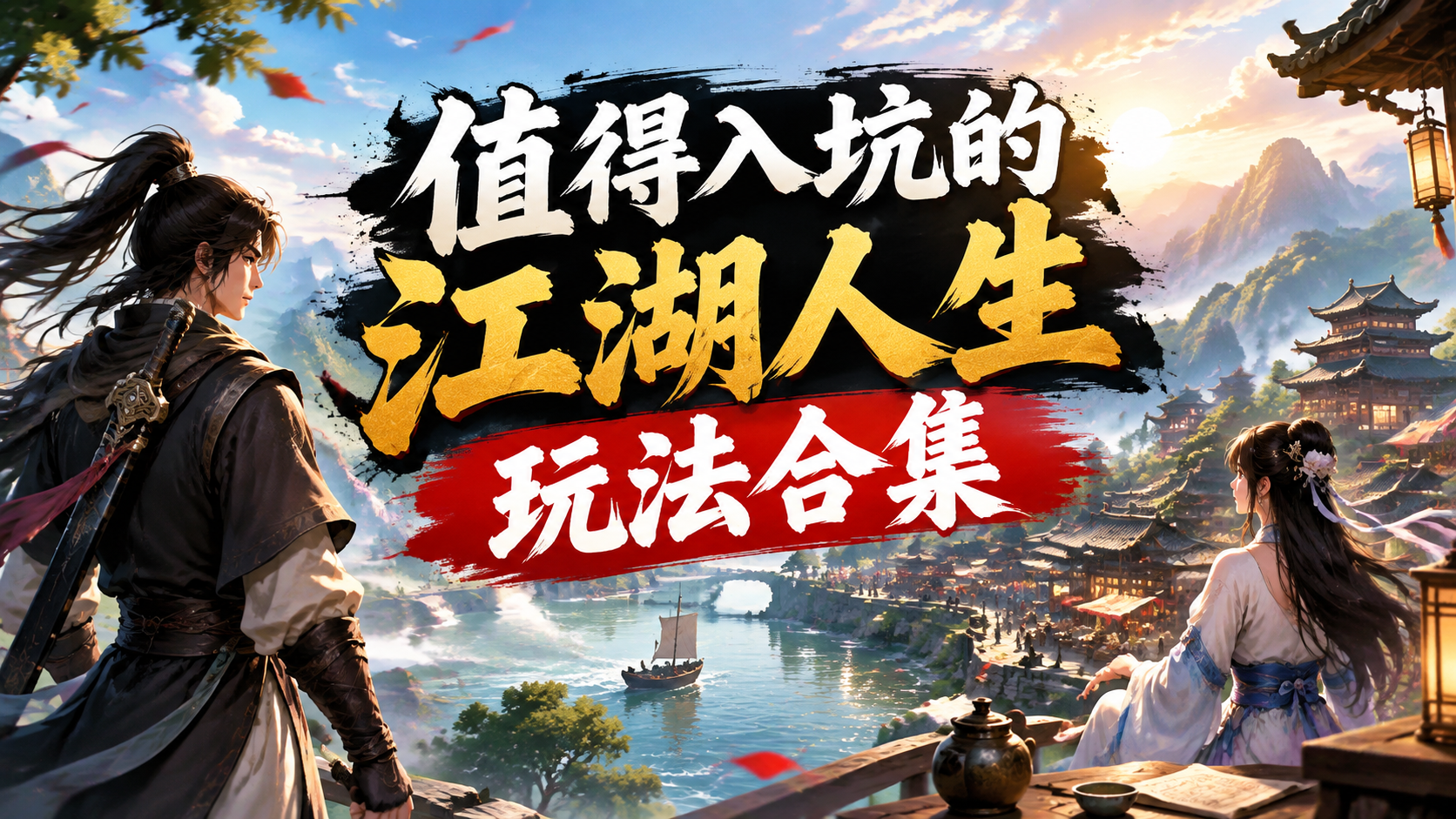 值得入坑的江湖人生玩法合集