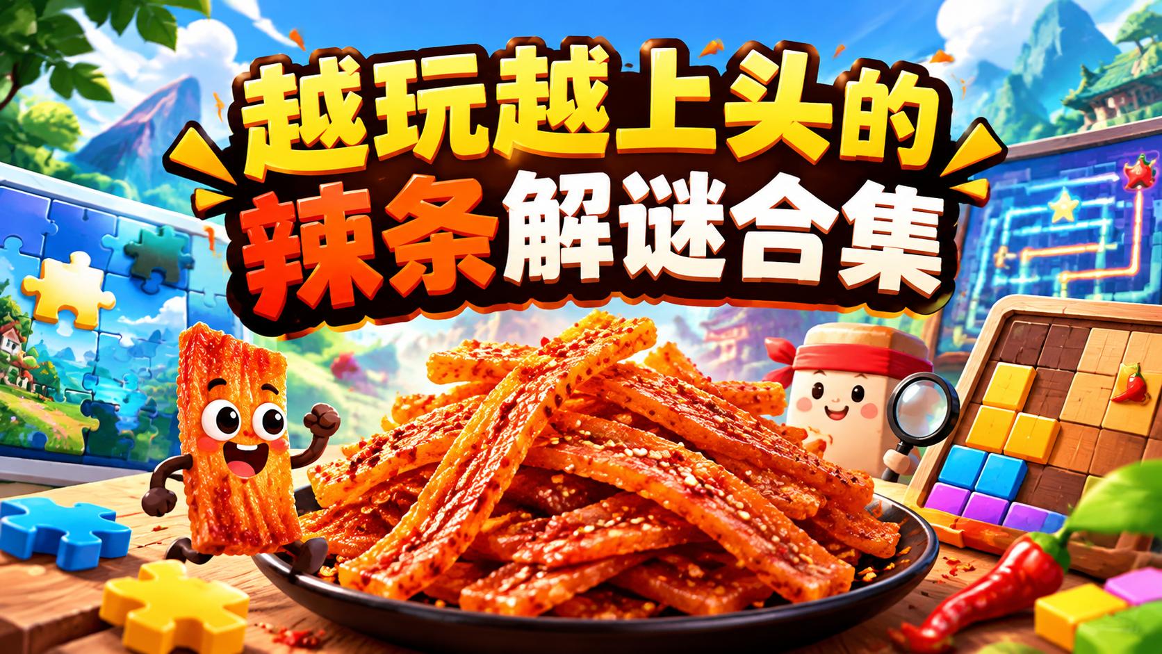 越玩越上头的辣条解谜合集