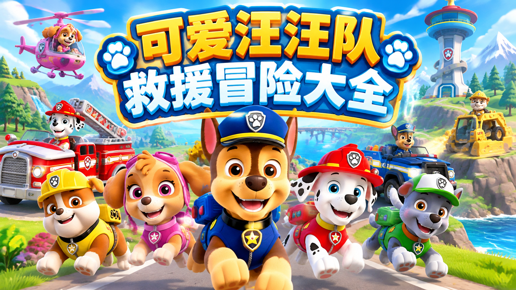 可爱汪汪队救援冒险大全