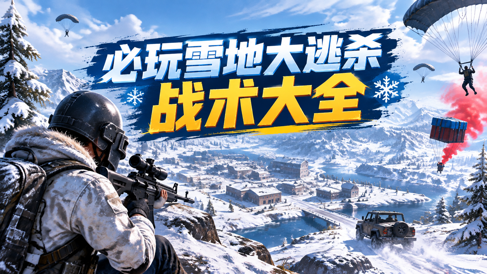 必玩雪地大逃杀战术大全