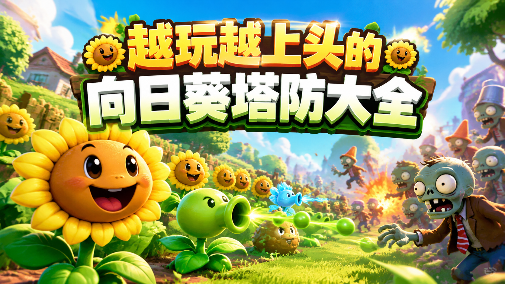 越玩越上头的向日葵塔防大全