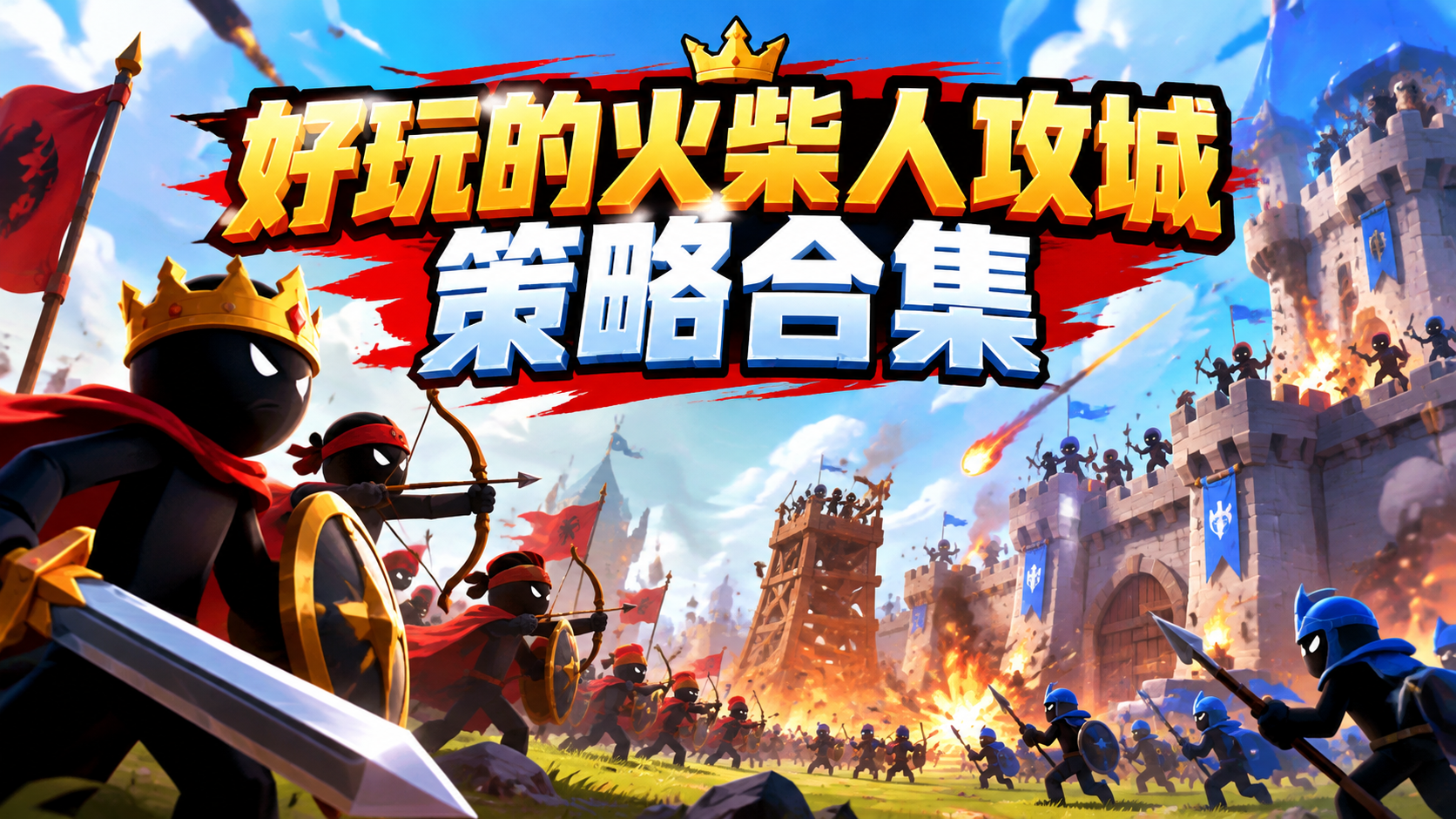 好玩的火柴人攻城策略合集