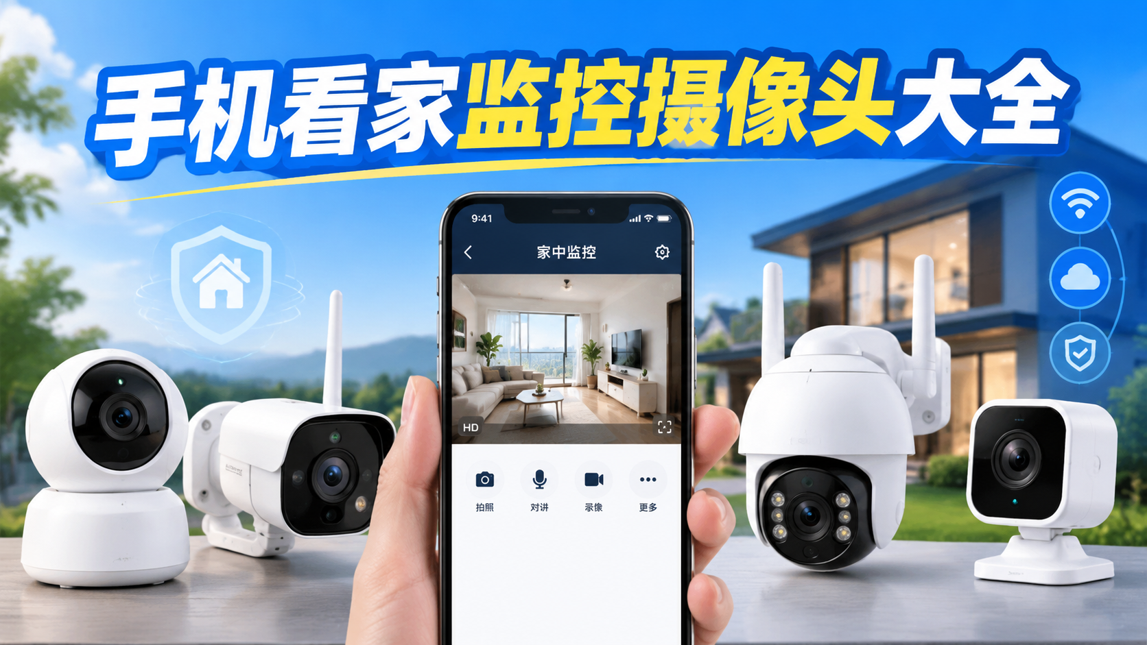 手机看家监控摄像头大全