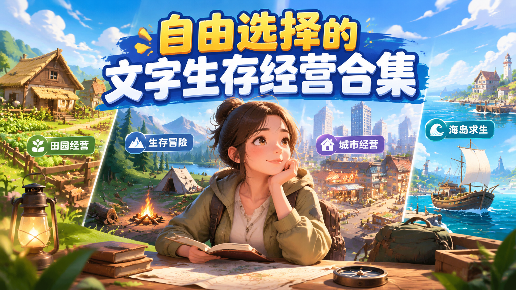 自由选择的文字生存经营合集
