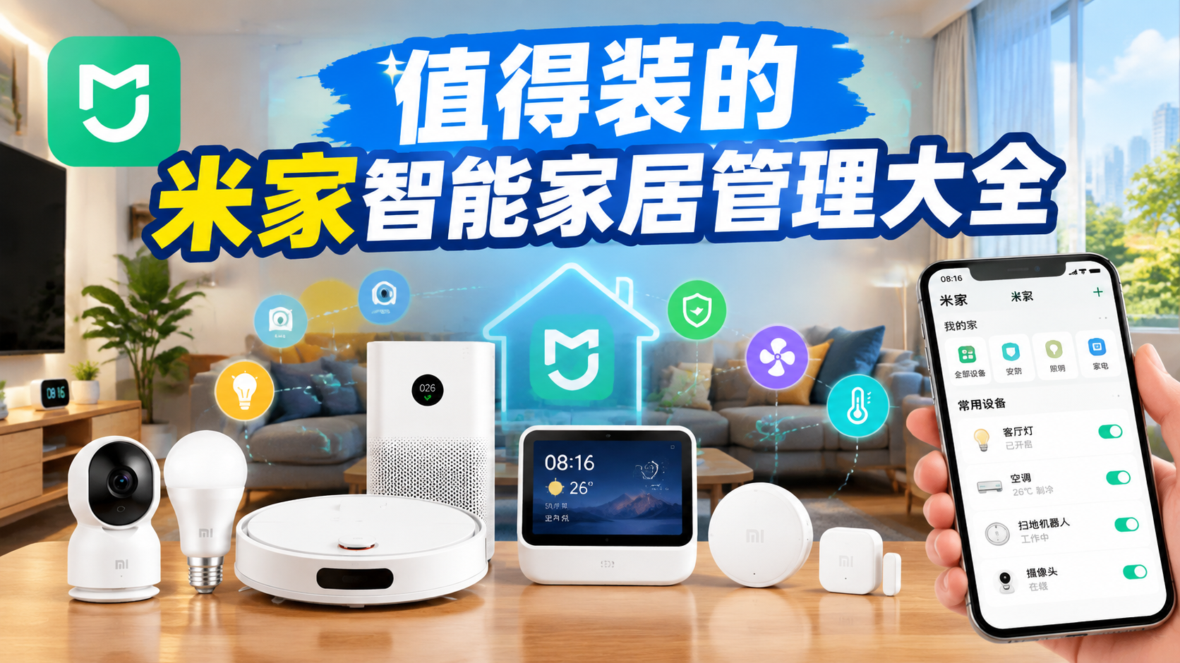 值得装的米家智能家居管理大全