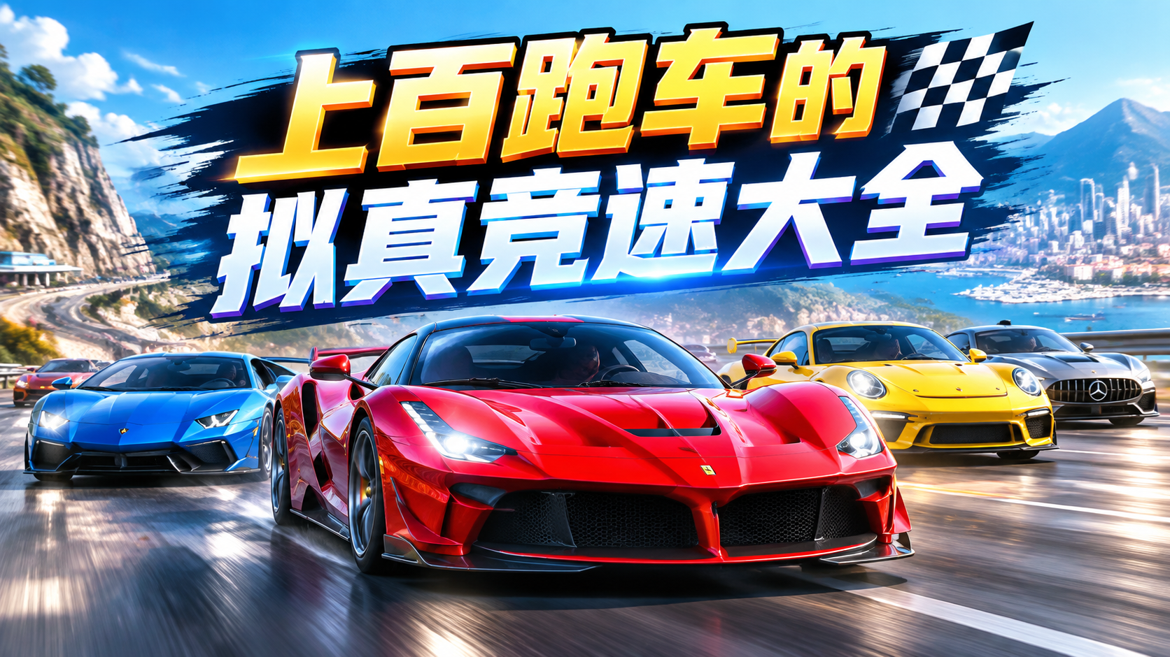 上百跑车的拟真竞速大全
