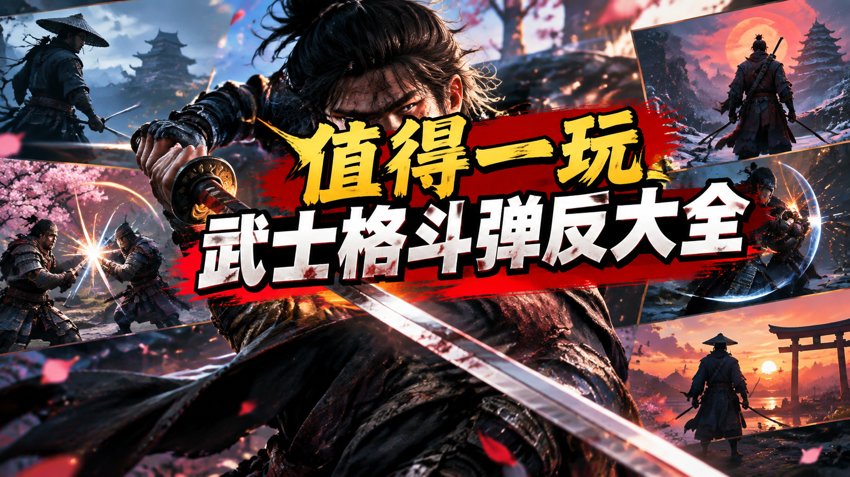 值得一玩武士格斗弹反大全