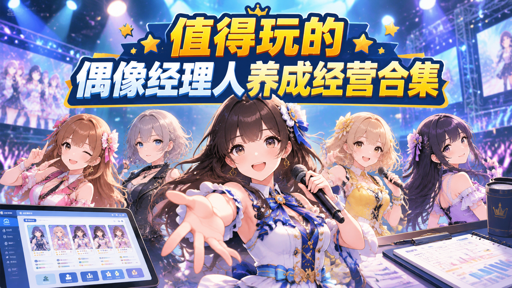 值得玩的偶像经理人养成经营合集