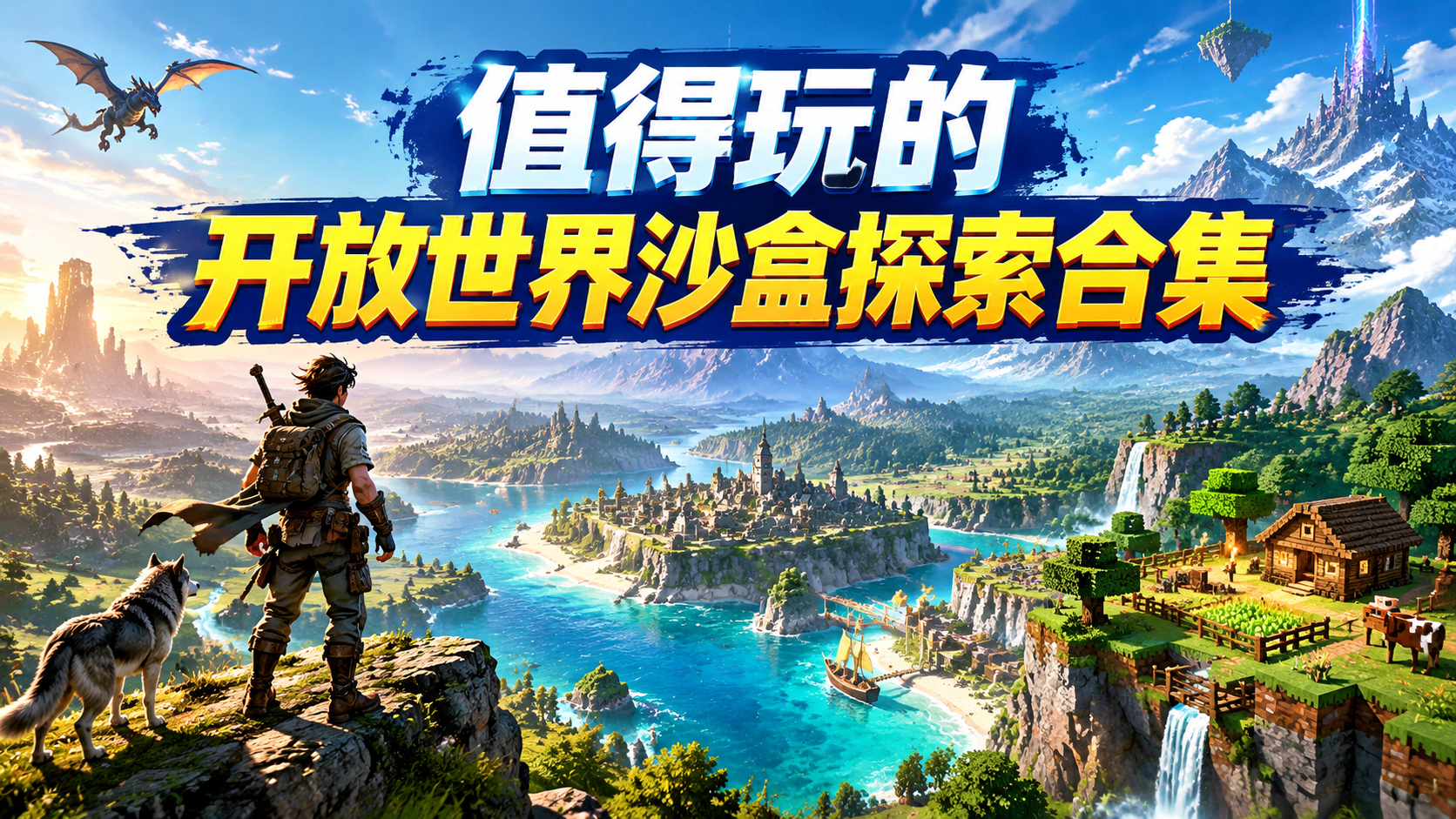 值得玩的开放世界沙盒探索合集