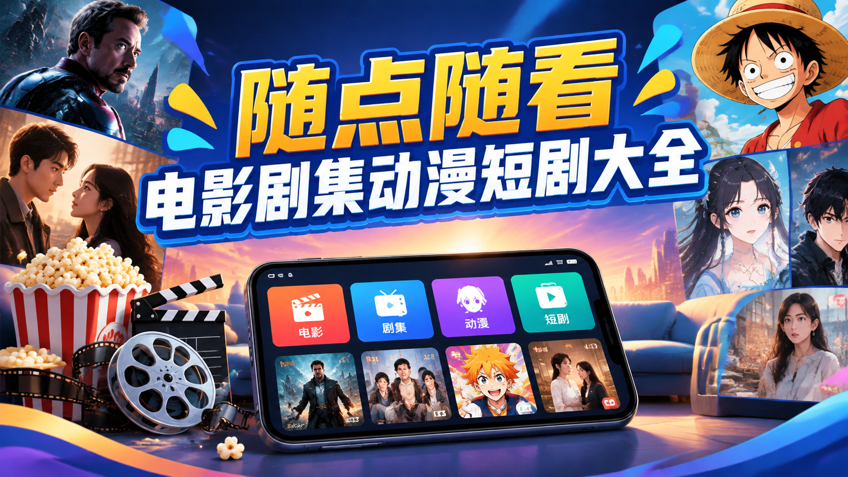 随点随看电影剧集动漫短剧大全