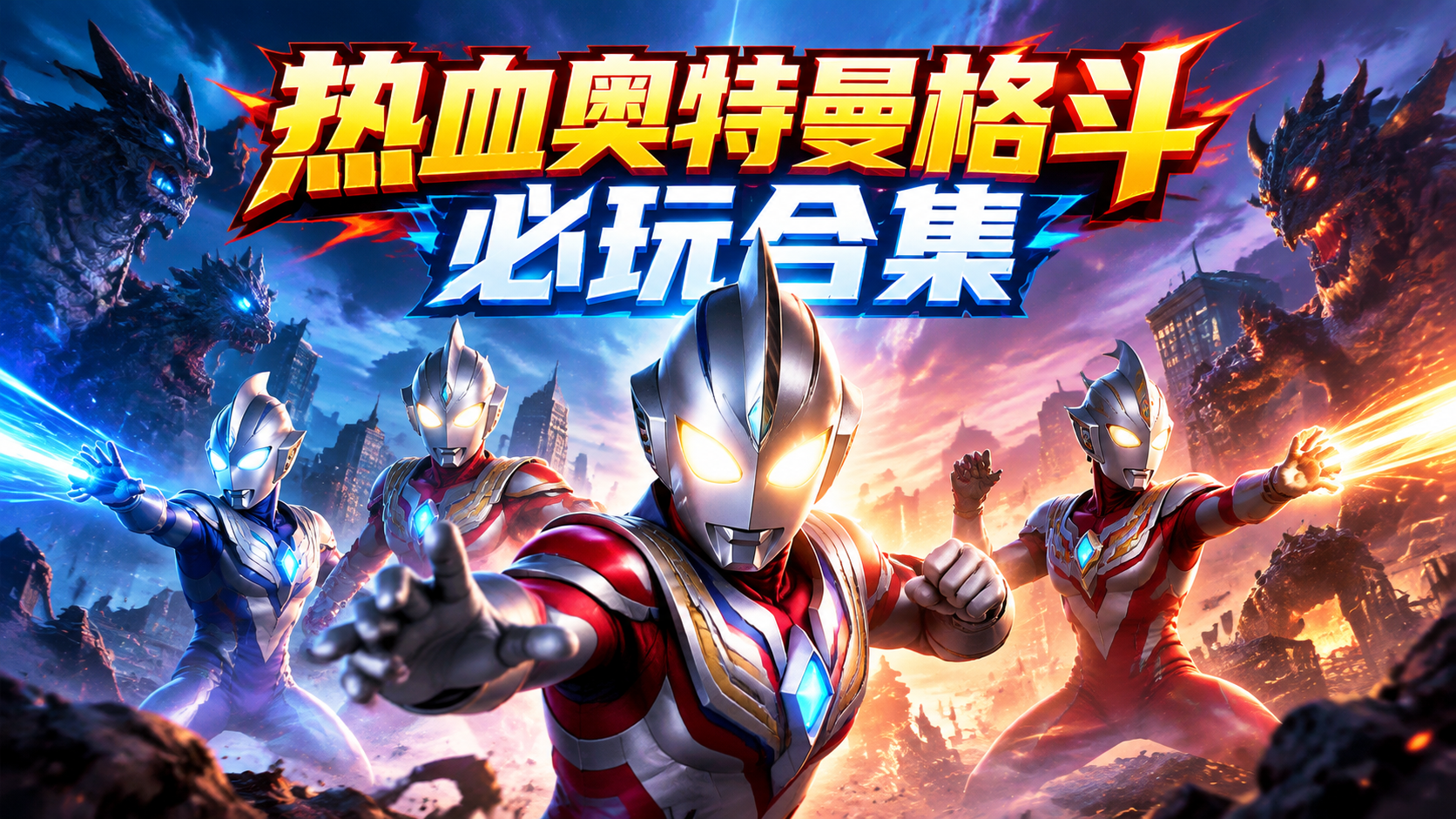 热血奥特曼格斗必玩合集