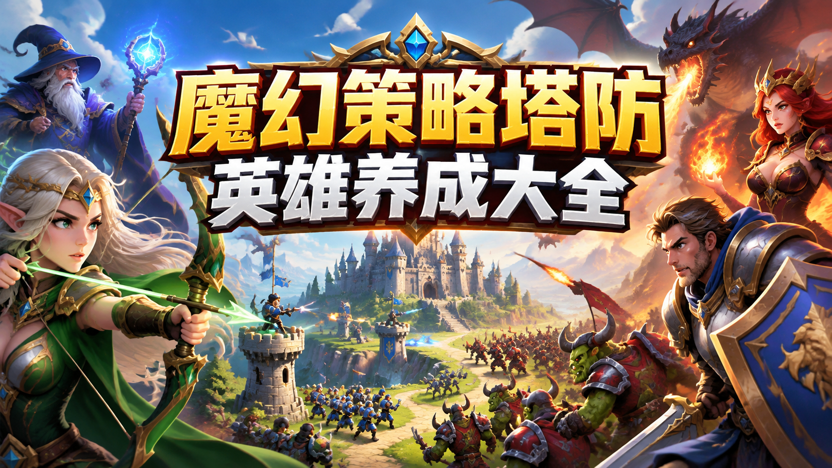 魔幻策略塔防英雄养成大全