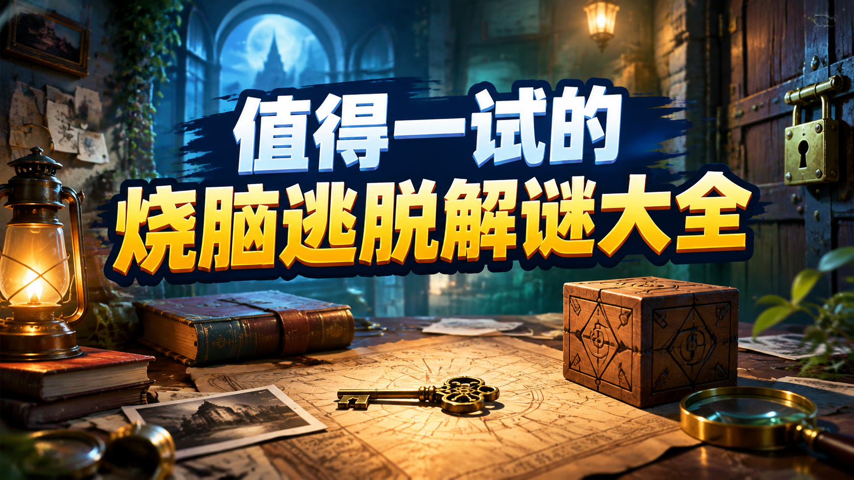 值得一试的烧脑逃脱解谜大全
