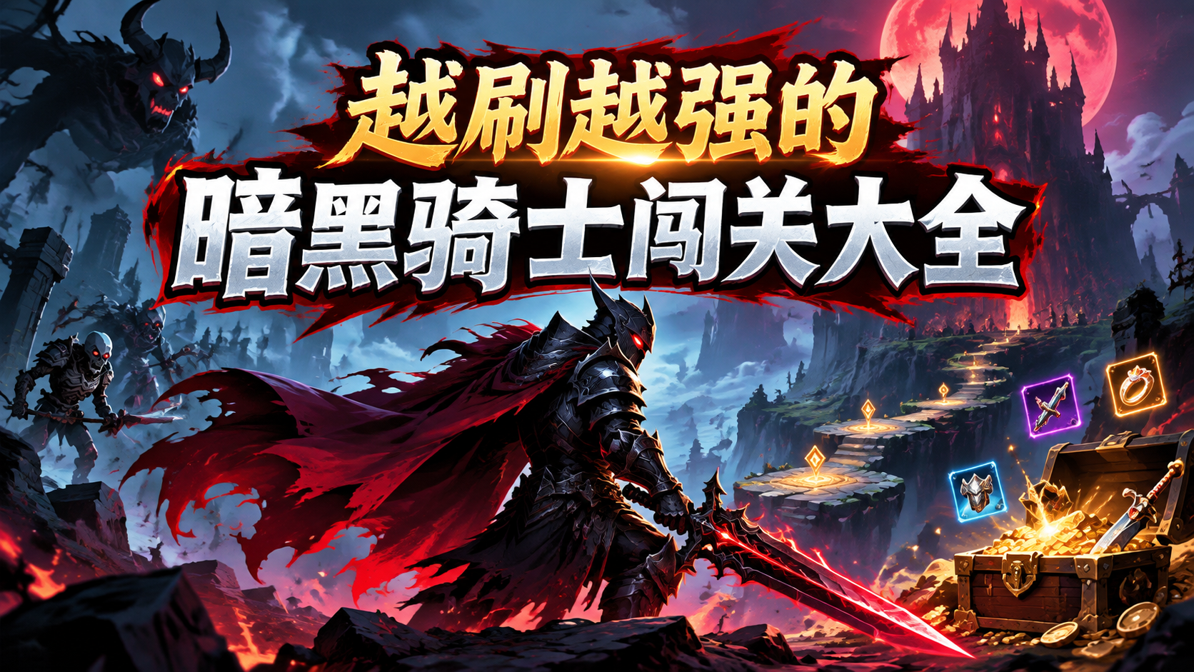 越刷越强的暗黑骑士闯关大全