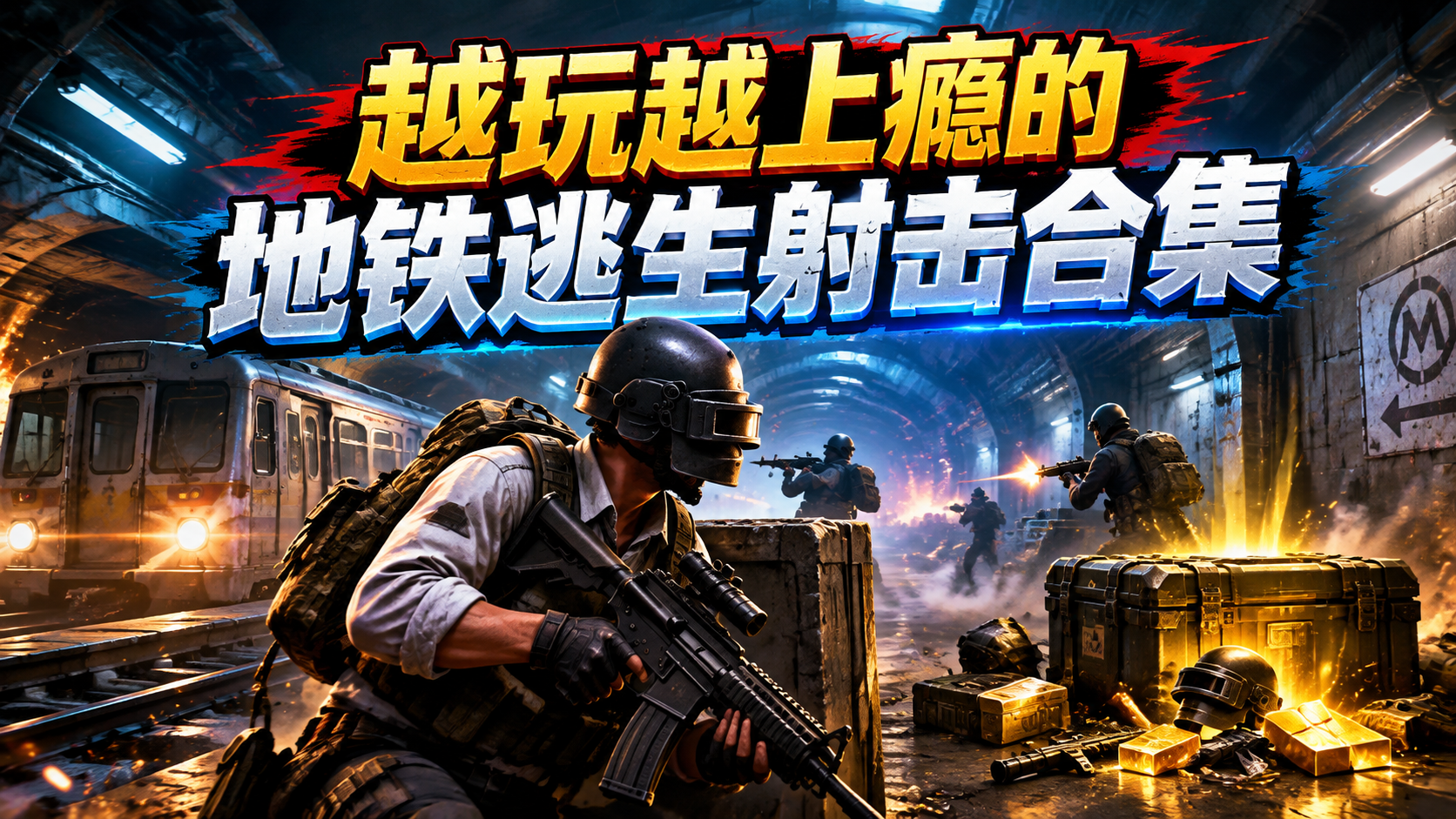 越玩越上瘾的地铁逃生射击合集