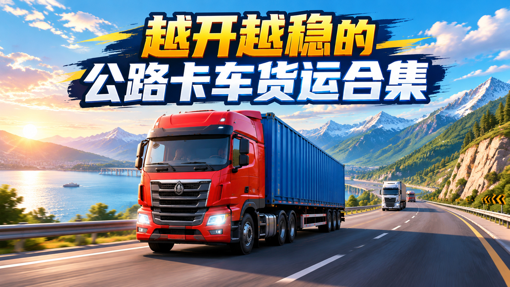 越开越稳的公路卡车货运合集