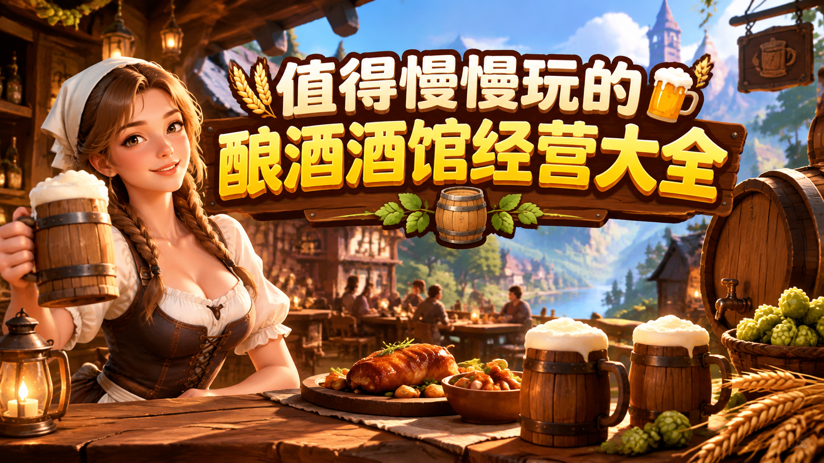 值得慢慢玩的酿酒酒馆经营大全
