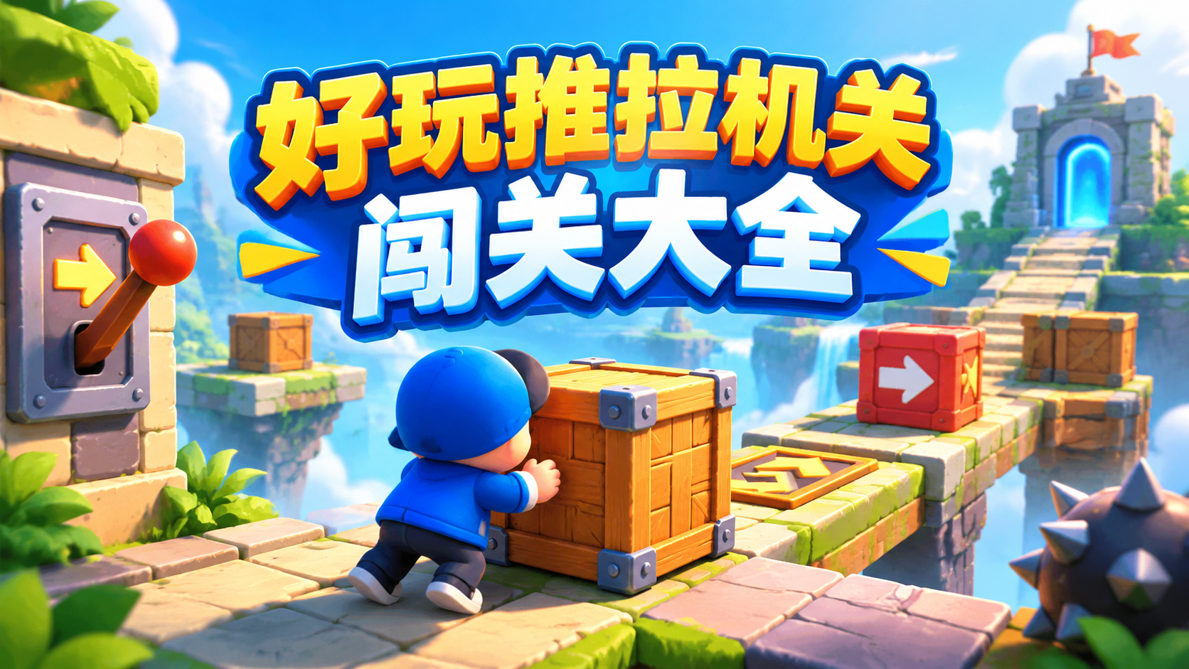 好玩推拉机关闯关大全