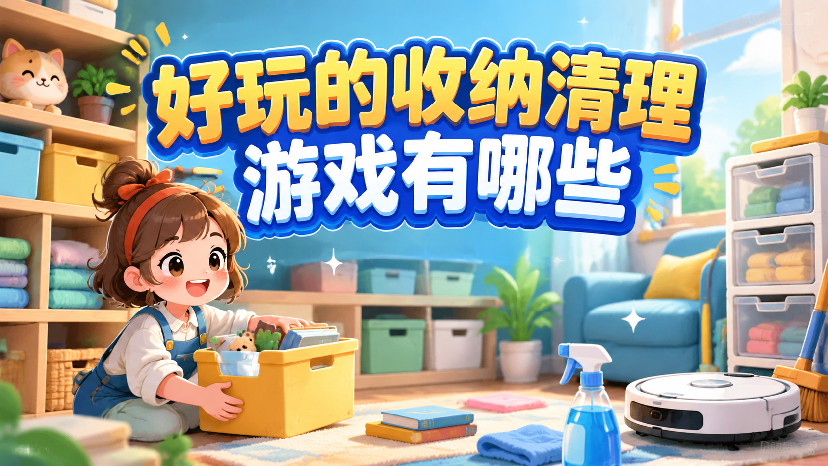 好玩的收纳清理游戏有哪些