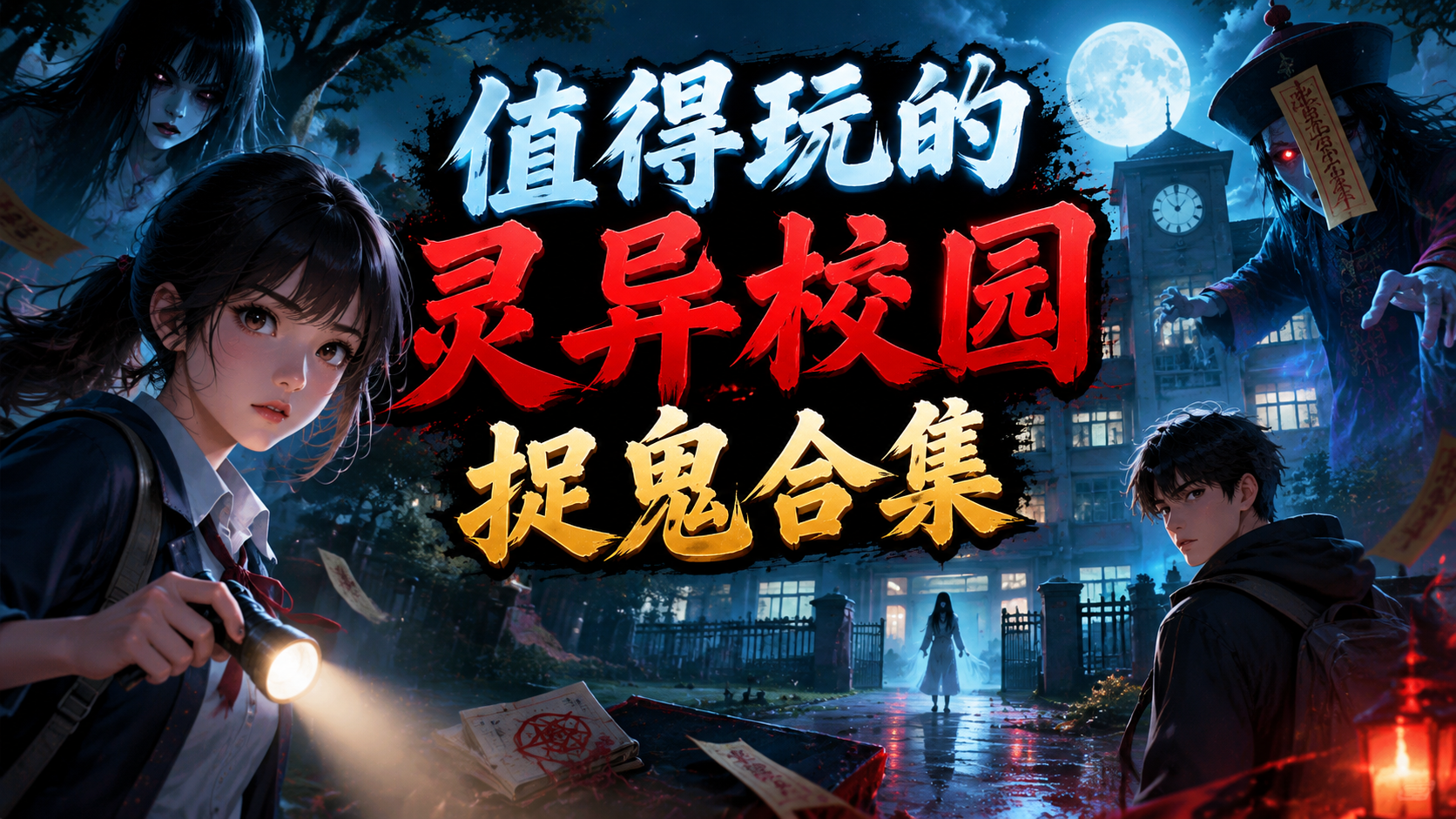 值得玩的灵异校园捉鬼合集