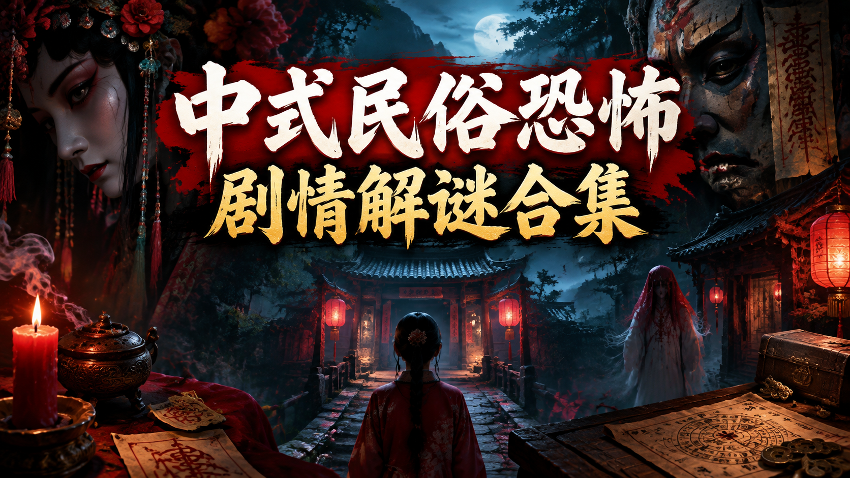 中式民俗恐怖剧情解谜合集