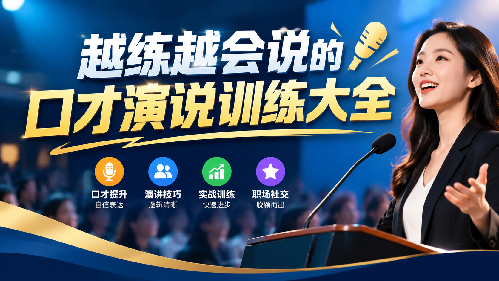 越练越会说的口才演说训练大全