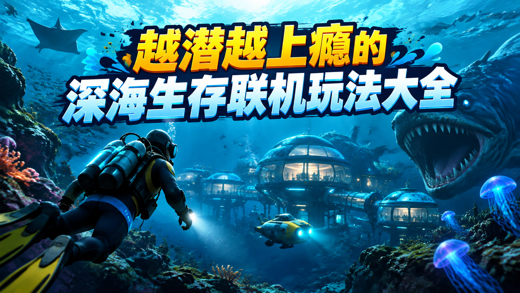 越潜越上瘾的深海生存联机玩法大全