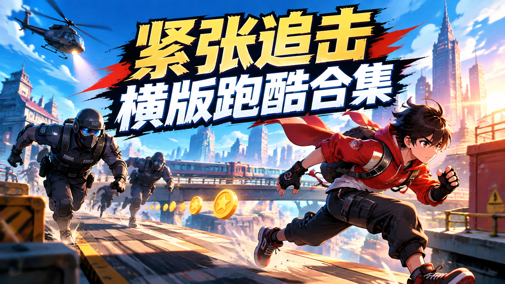 紧张追击横版跑酷合集