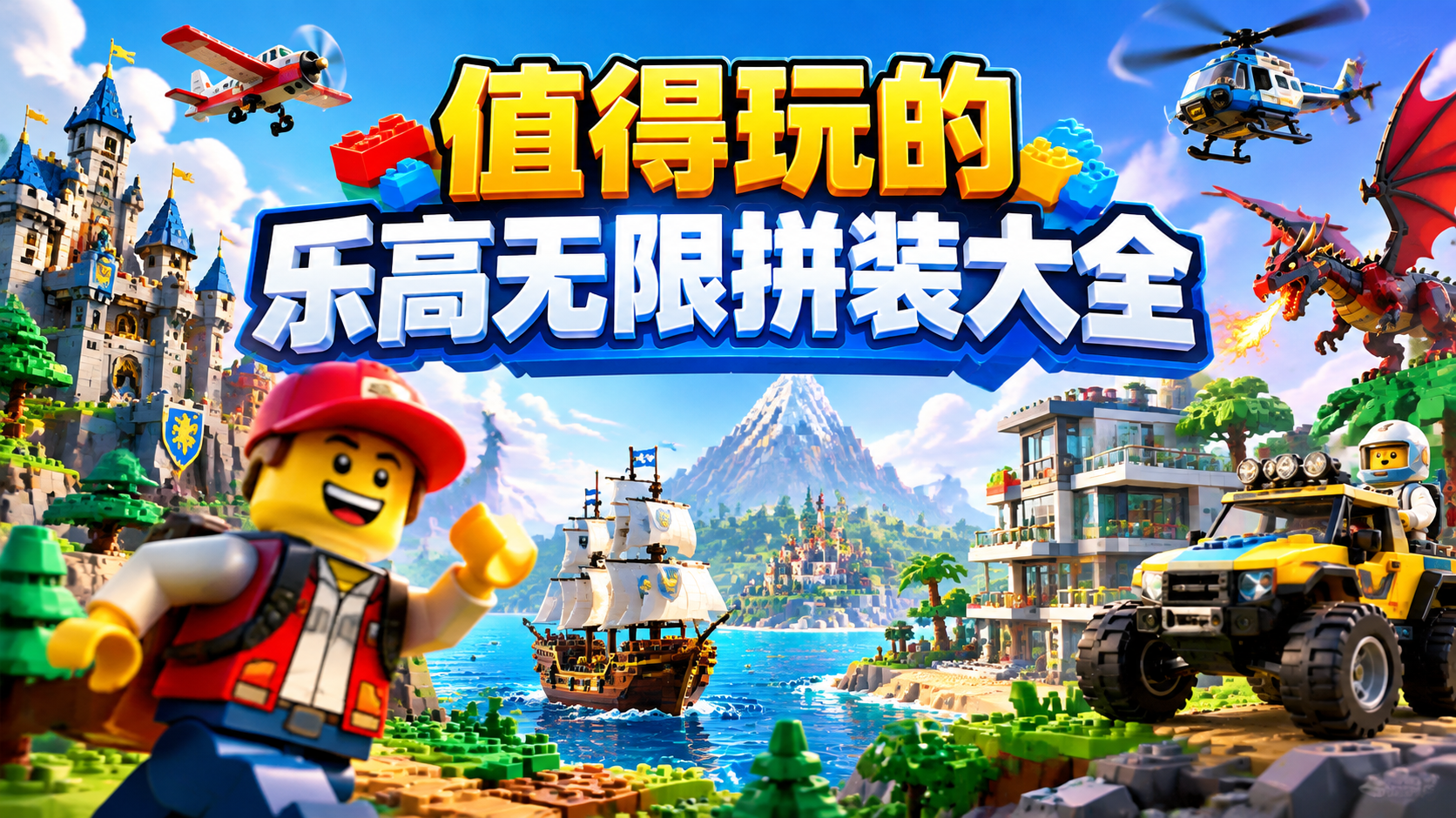 值得玩的乐高无限拼装大全