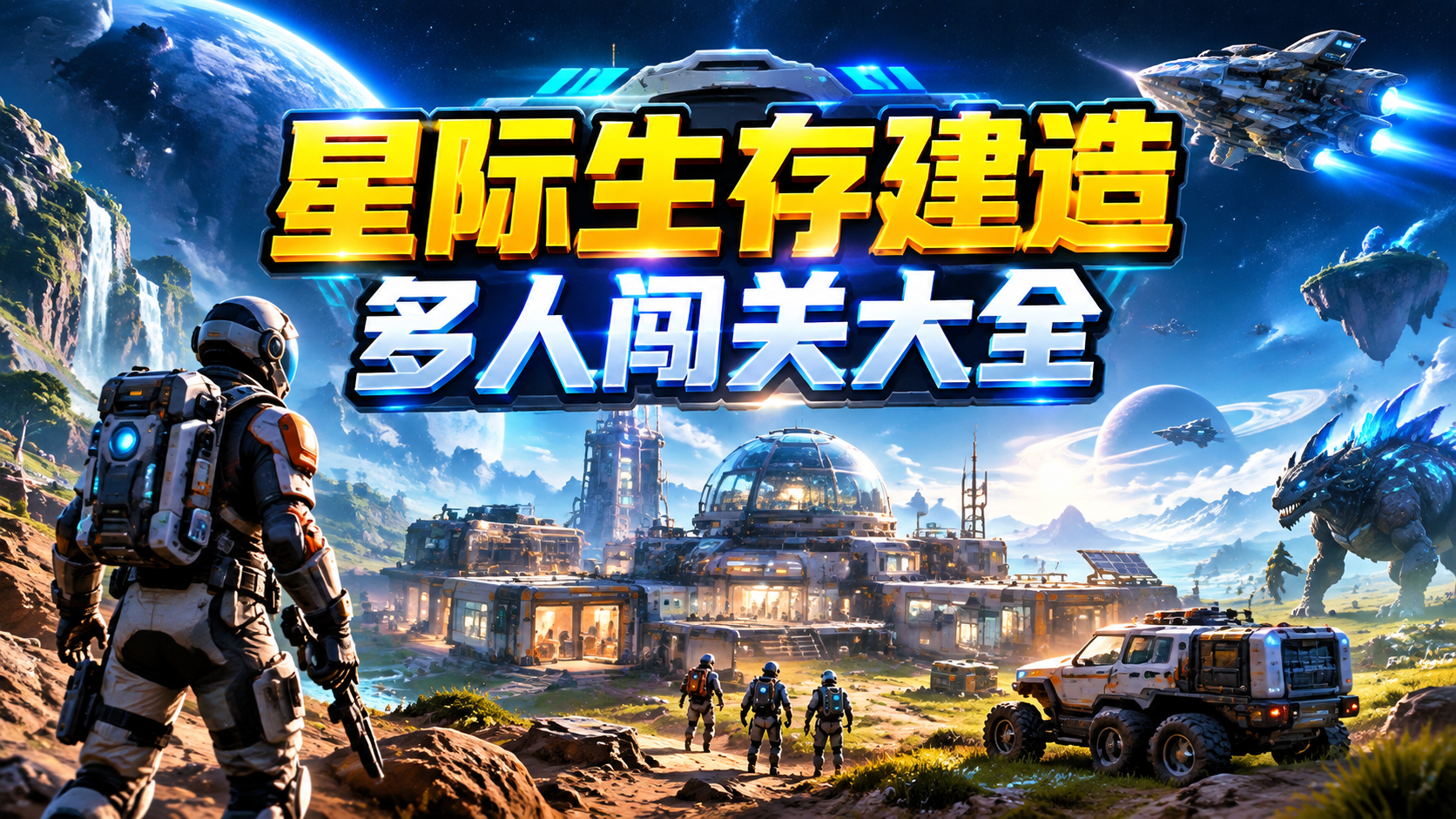 星际生存建造多人闯关大全