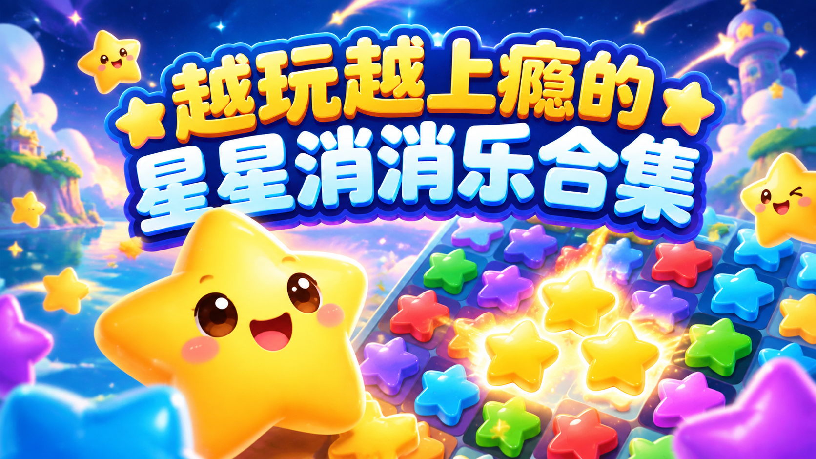 越玩越上瘾的星星消消乐合集