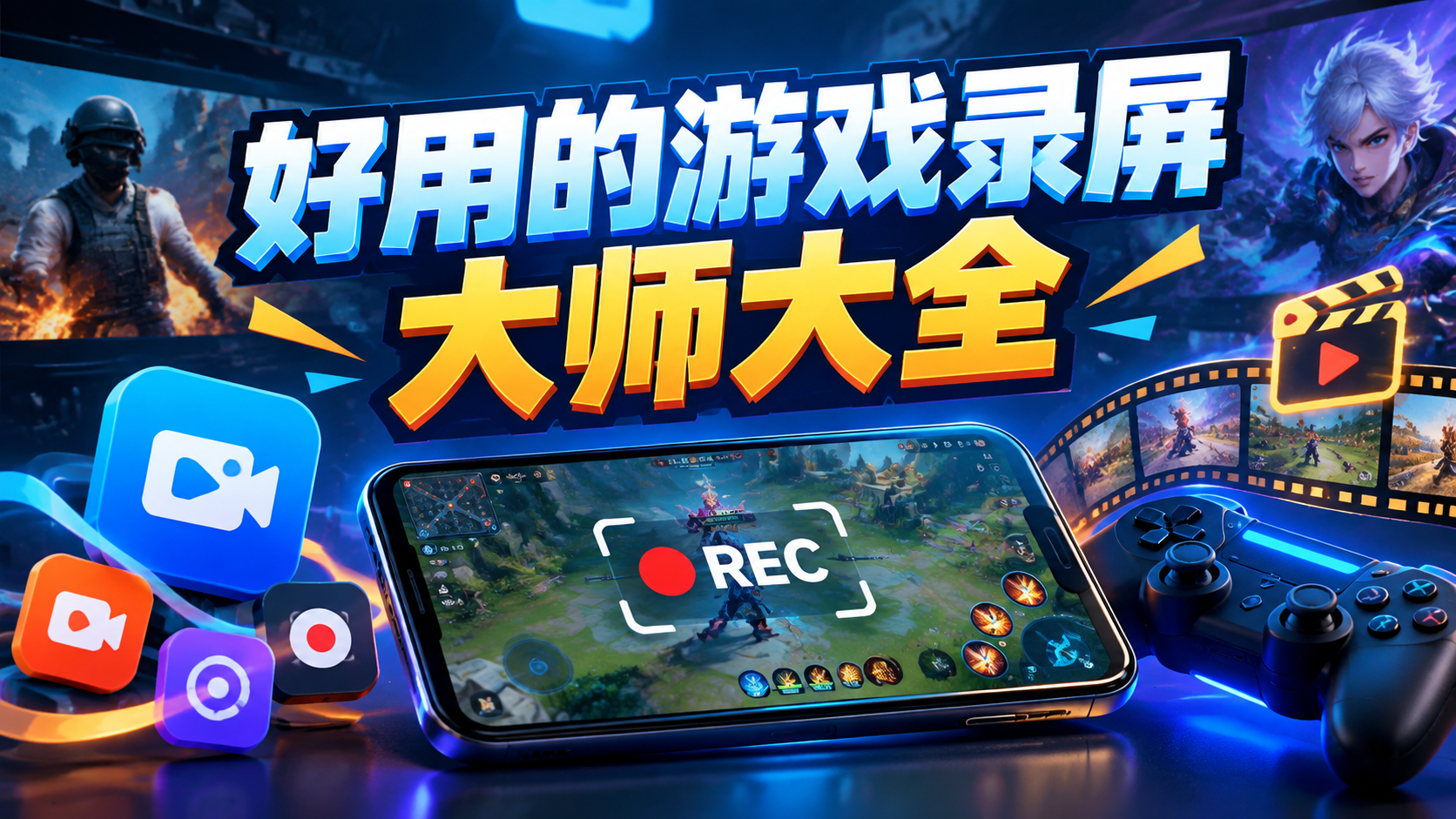 好用的游戏录屏大师大全
