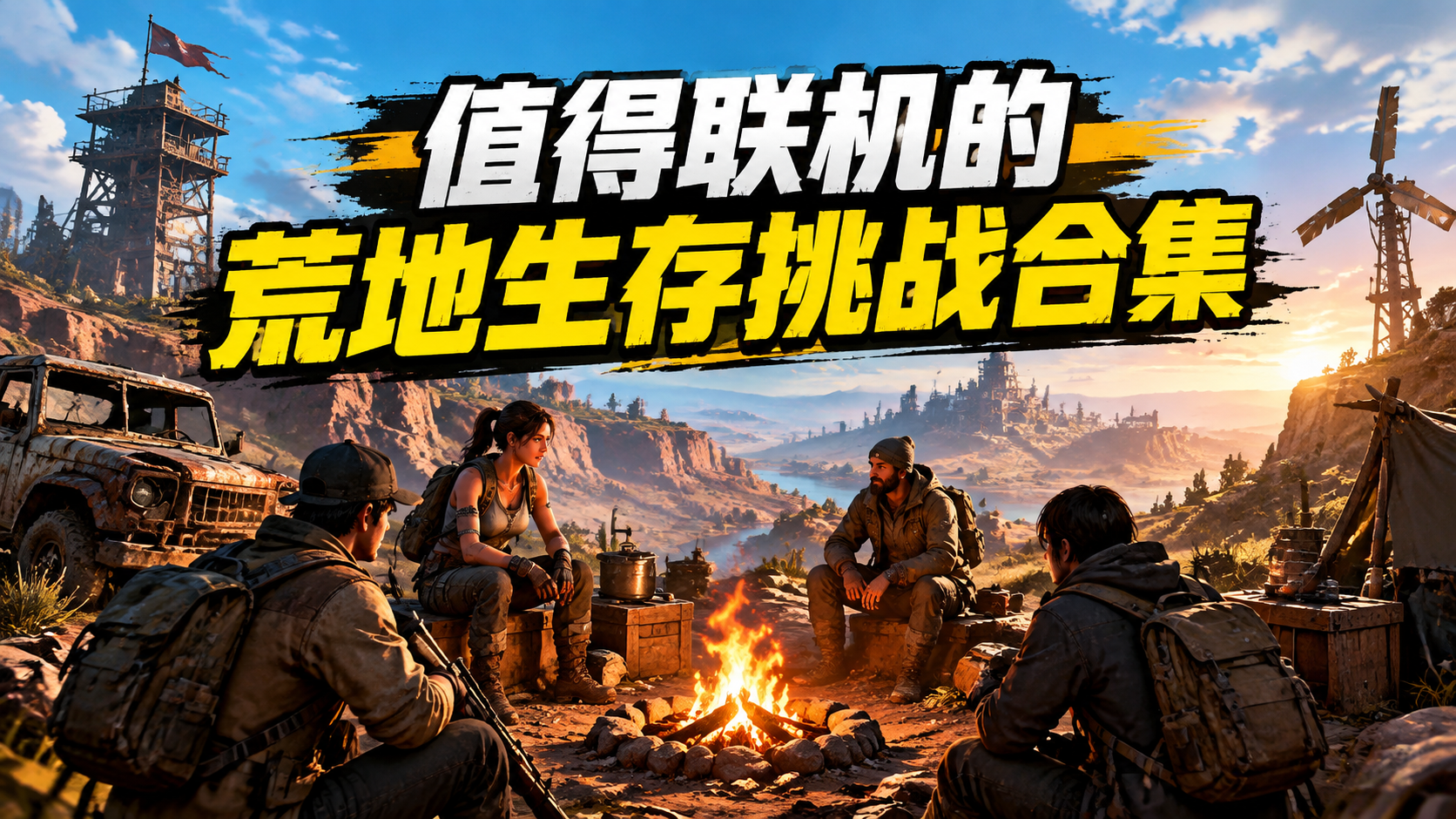 值得联机的荒地生存挑战合集