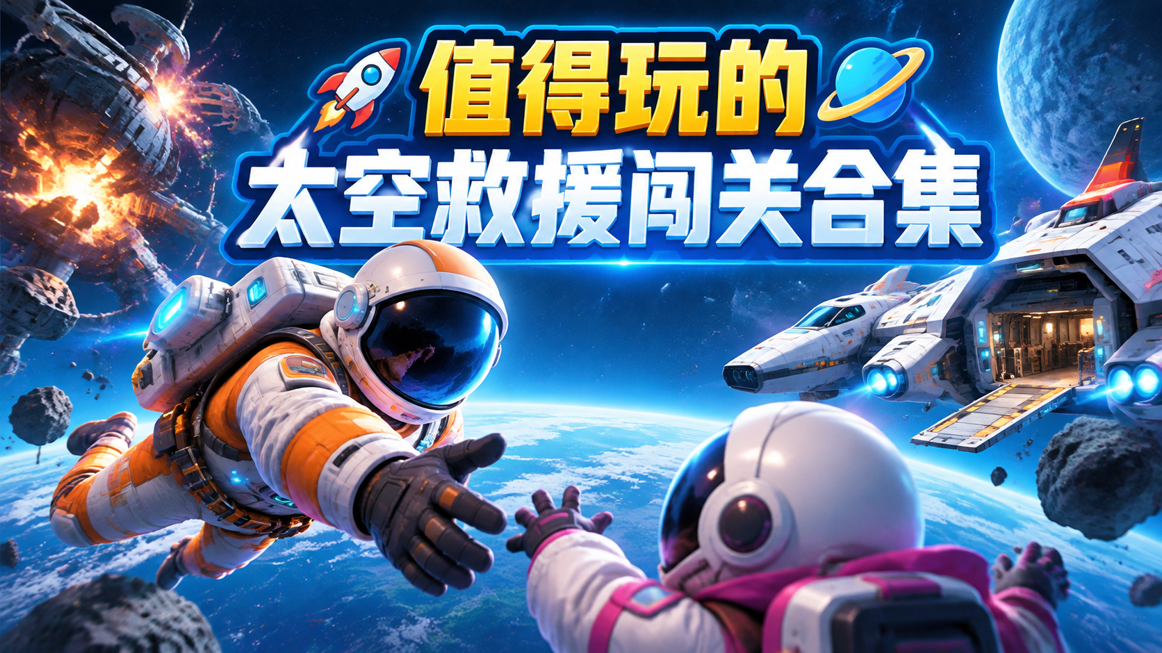 值得玩的太空救援闯关合集