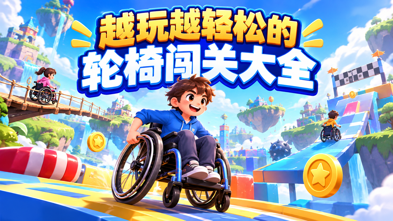越玩越轻松的轮椅闯关大全