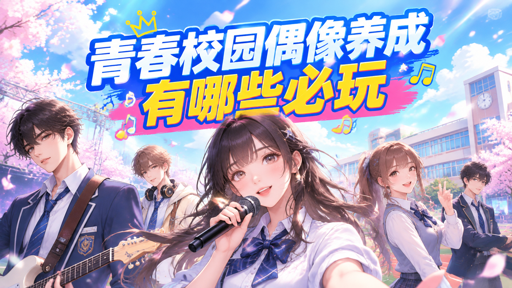 青春校园偶像养成有哪些必玩