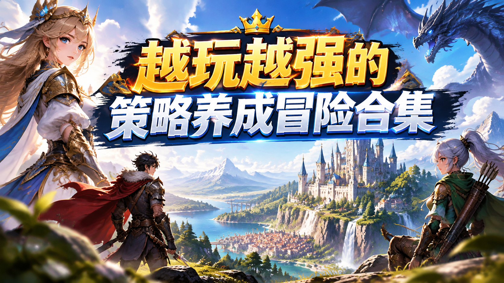 越玩越强的策略养成冒险合集