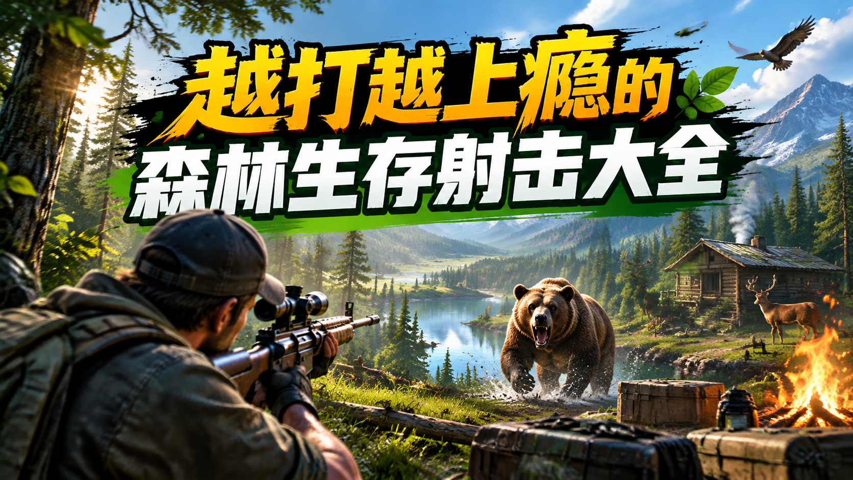 越打越上瘾的森林生存射击大全