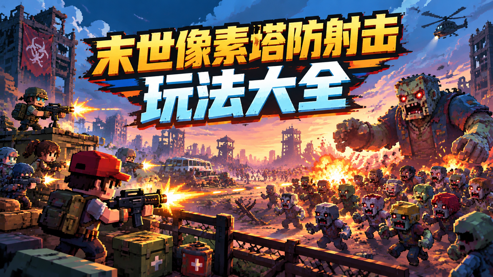末世像素塔防射击玩法大全