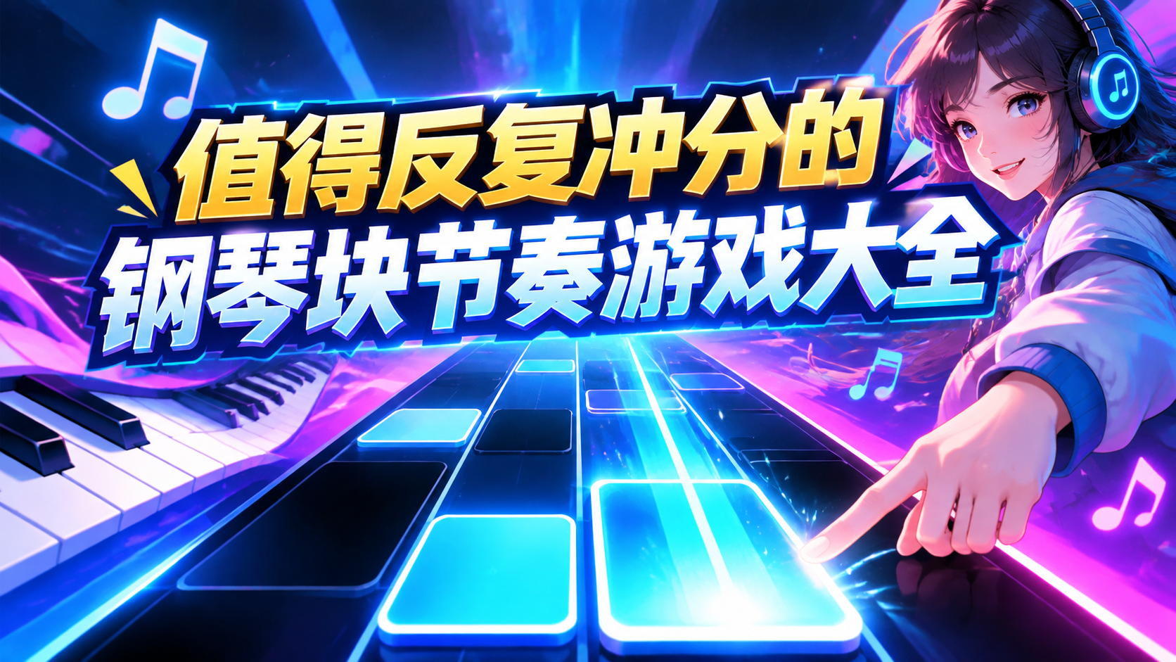 值得反复冲分的钢琴块节奏游戏大全