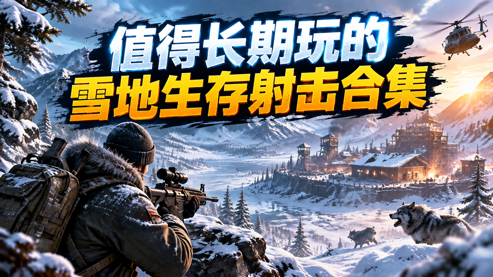值得长期玩的雪地生存射击合集