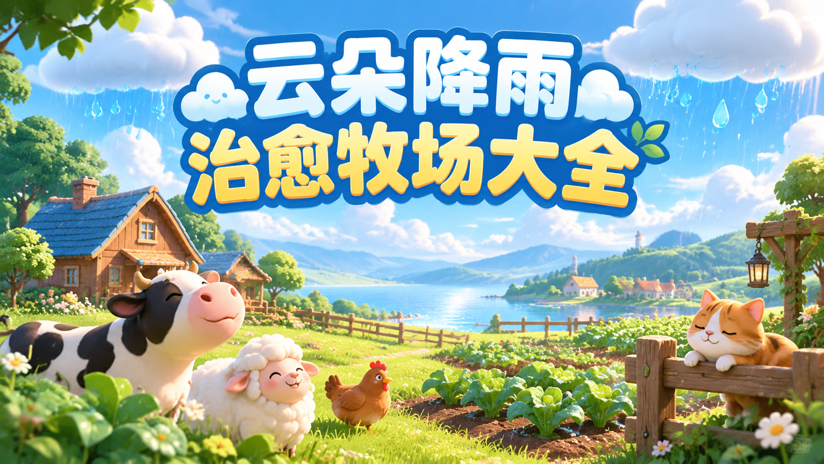 云朵降雨治愈牧场大全