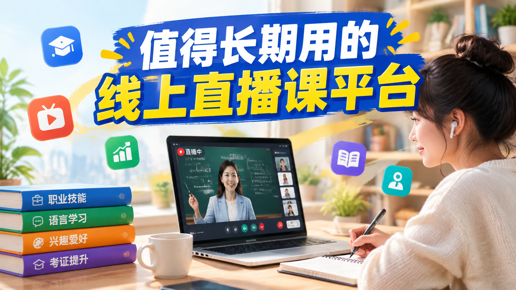 值得长期用的线上直播课平台