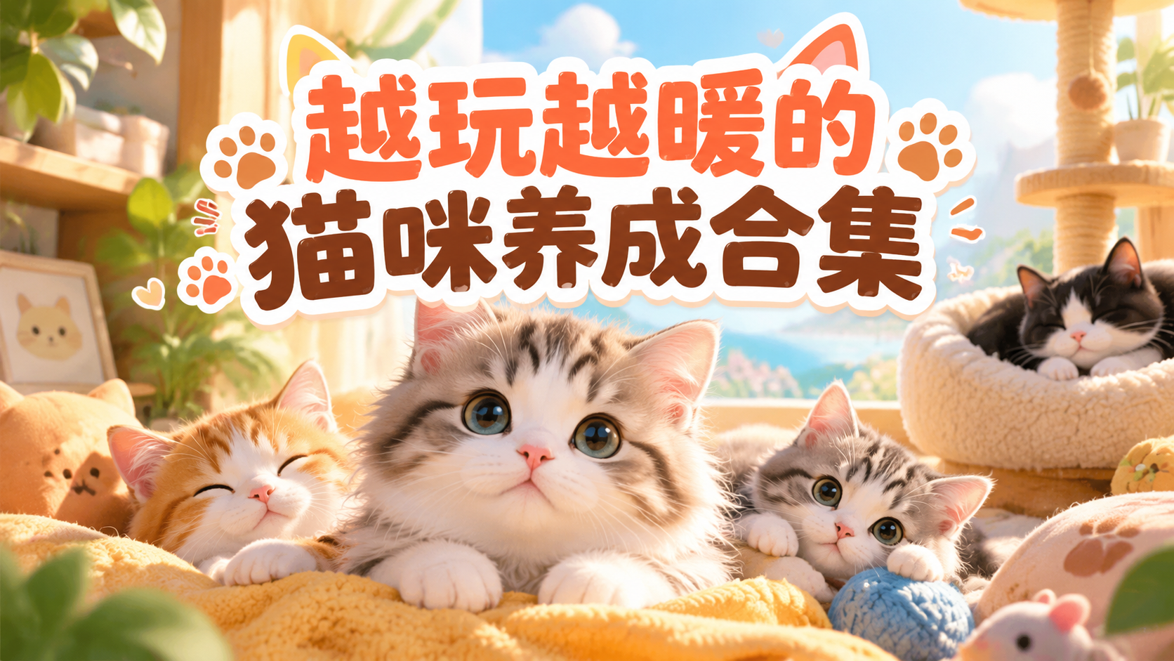 越玩越暖的猫咪养成合集