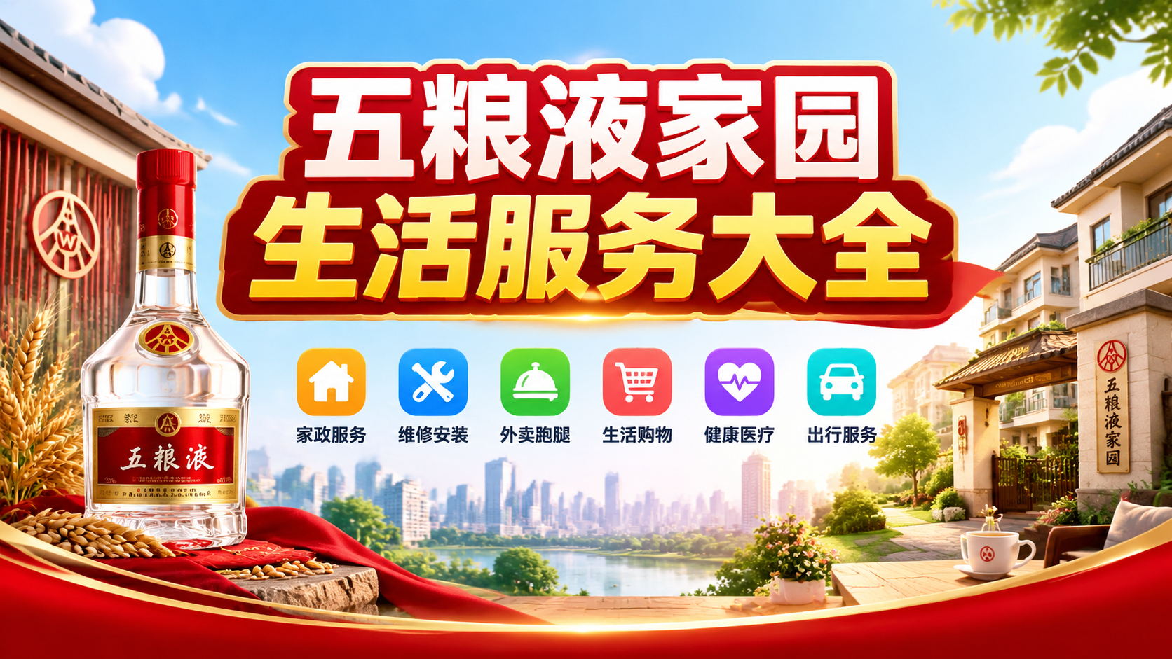 五粮液家园生活服务大全