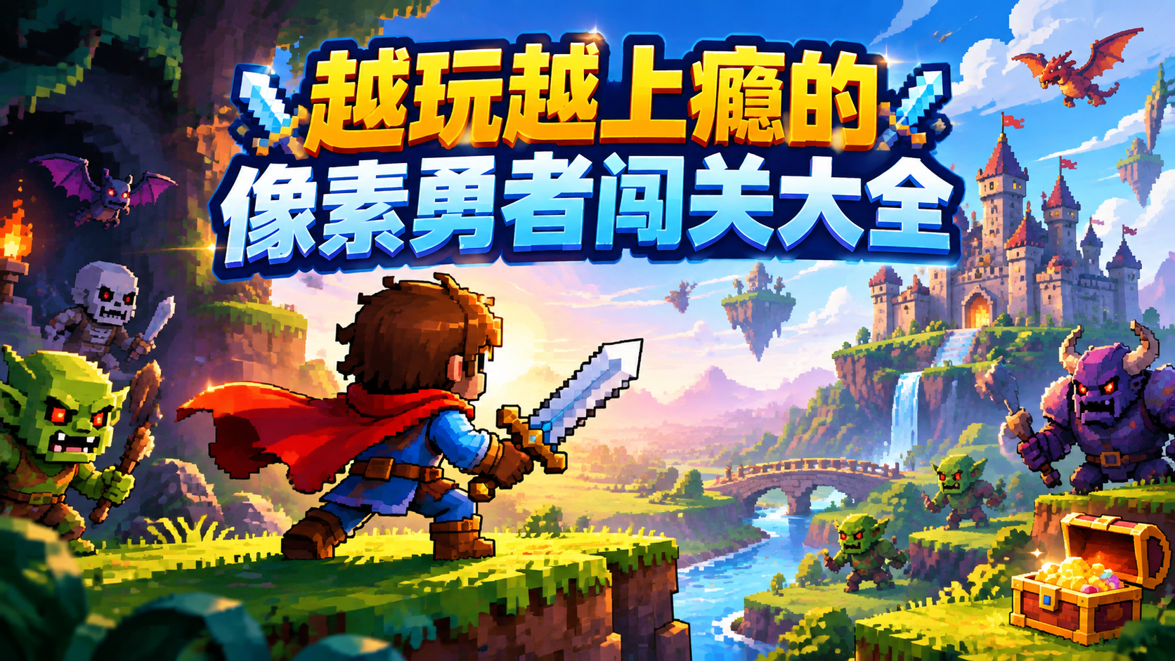 越玩越上瘾的像素勇者闯关大全
