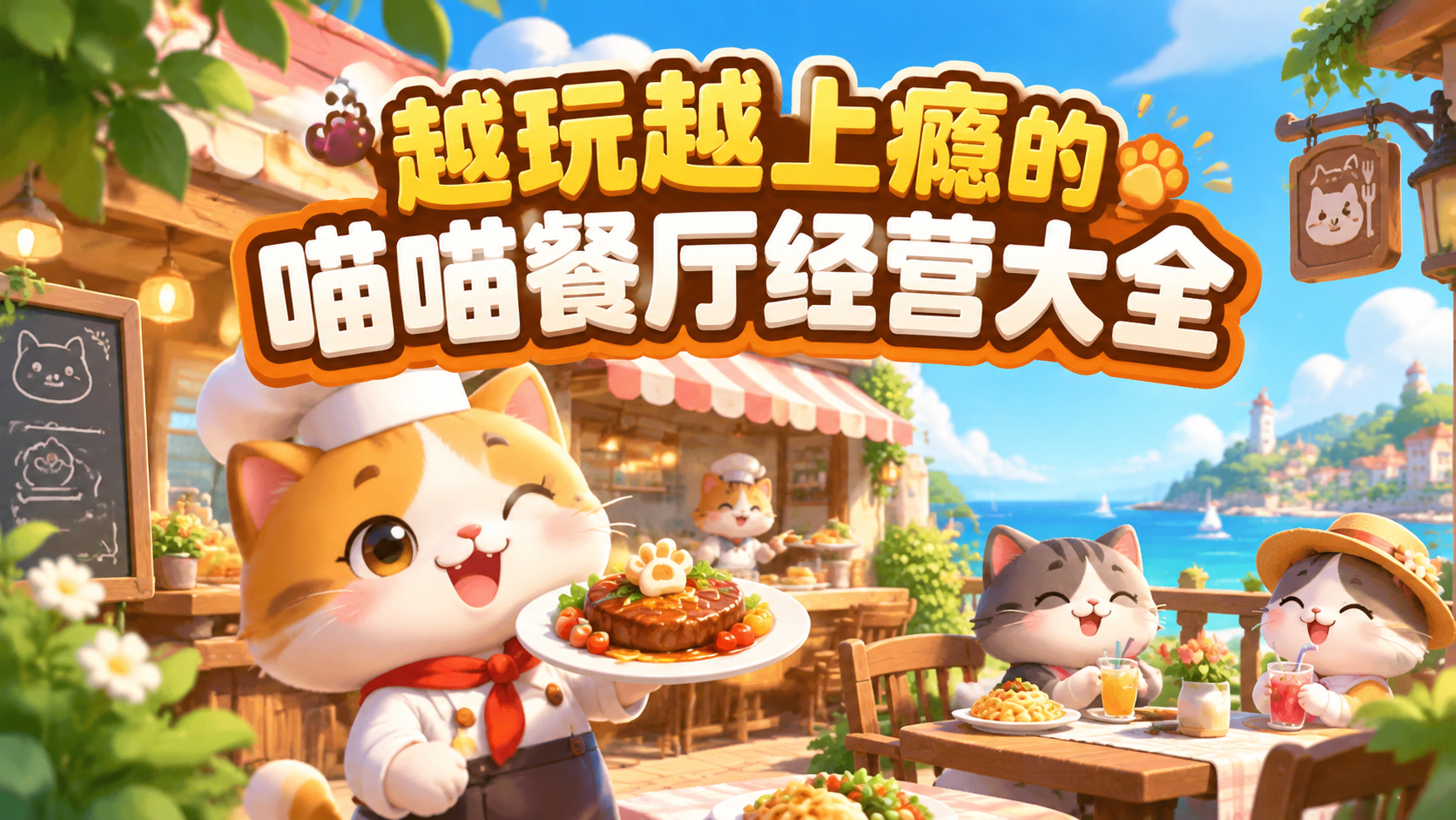 越玩越上瘾的喵喵餐厅经营大全