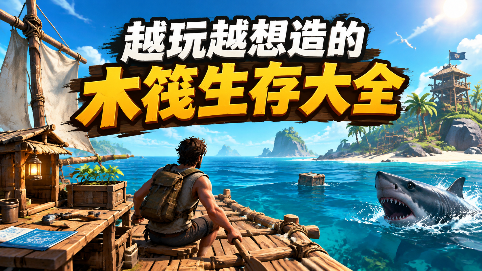 越玩越想造的木筏生存大全